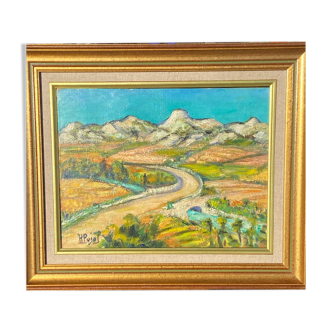 Painting - Provençal Landscape - signed HPujol