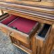 Buffet ancien deux corps en noyer 1800