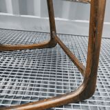 Baumann rosewood sleigh armchair