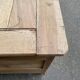 18th-century stripped chest in solid walnut
