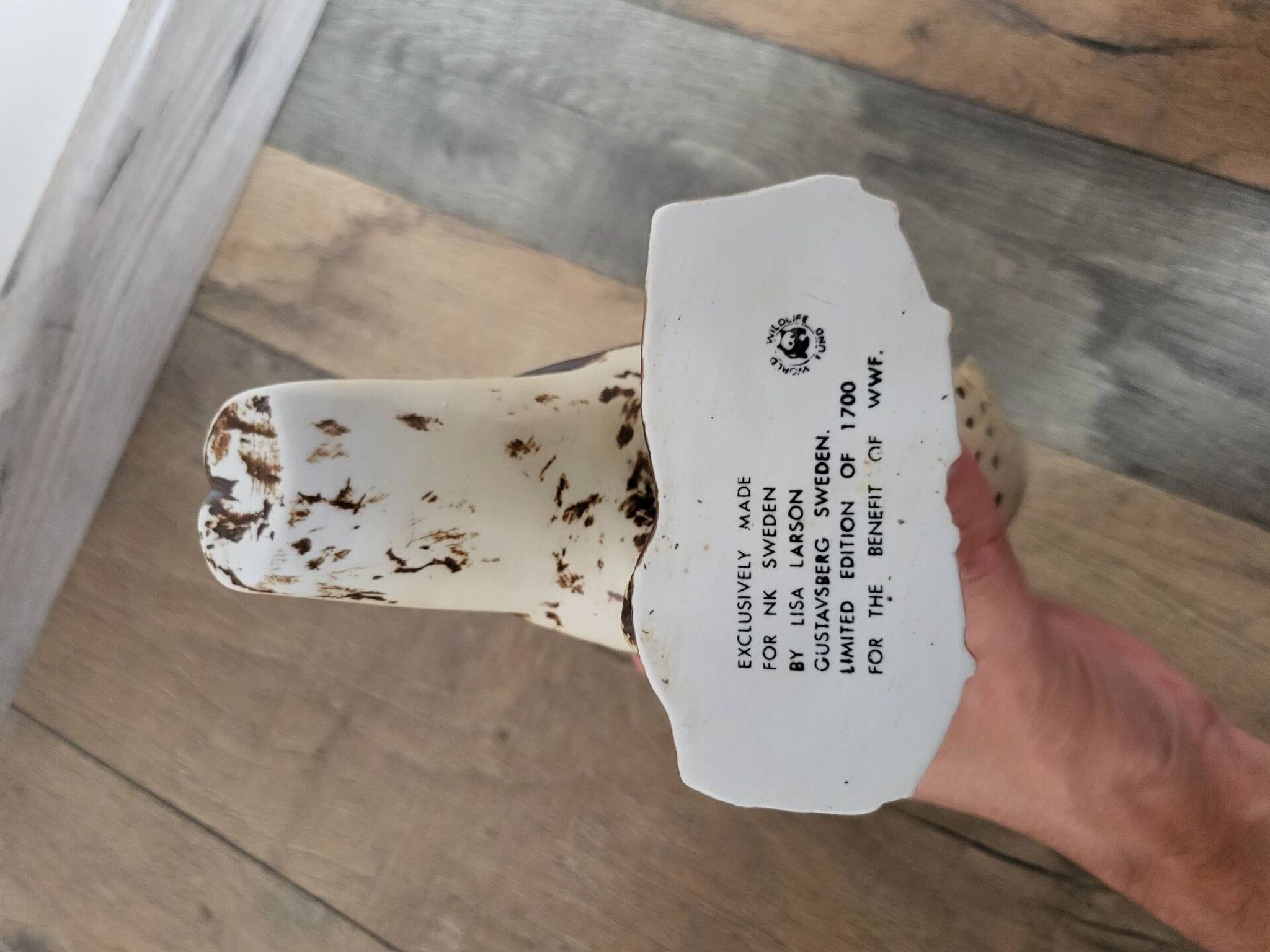 Ceramic Peregrine Falcon Lisa Larson Gustavsberg Studio Limited Edition