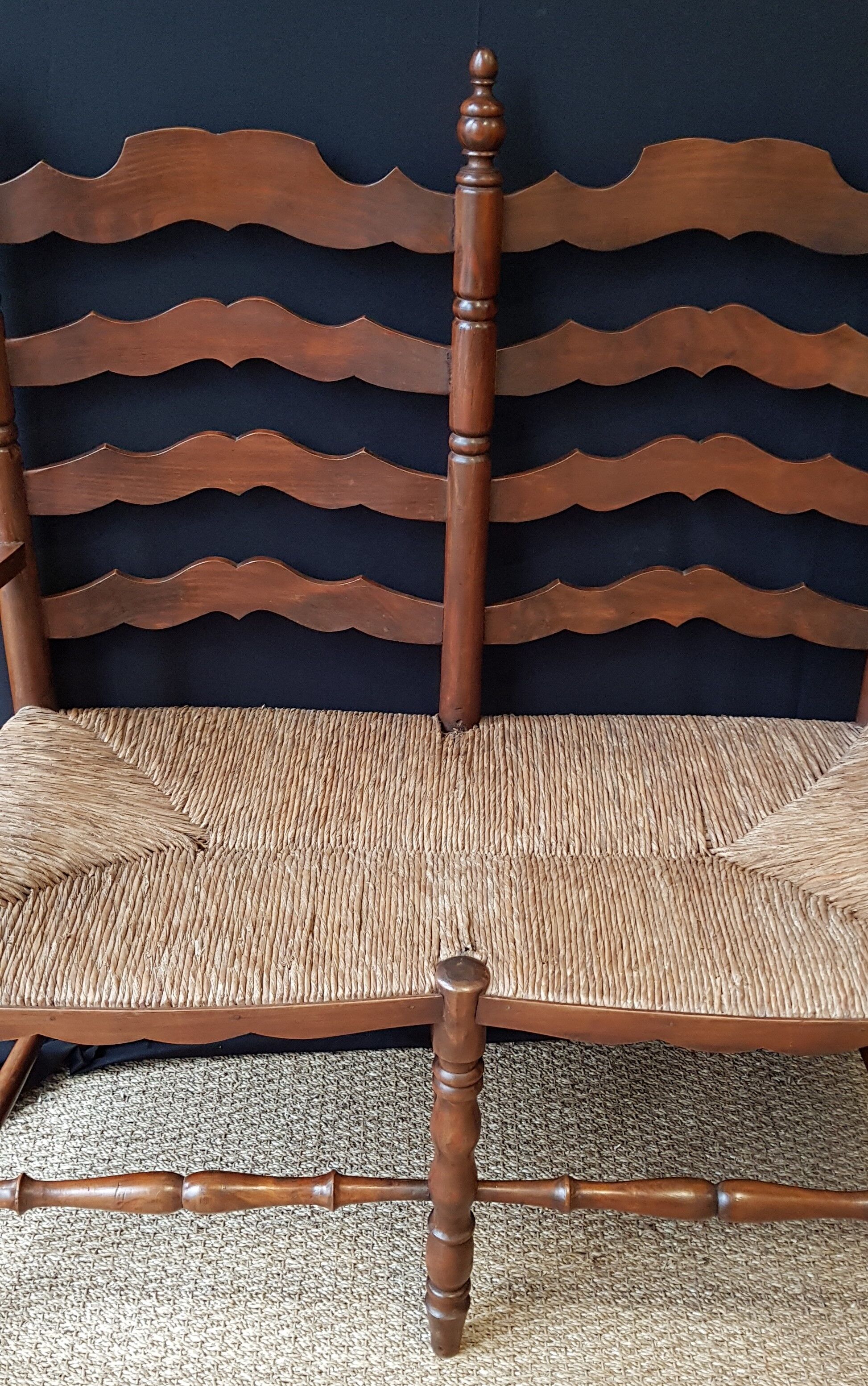 Banc paillé provencale