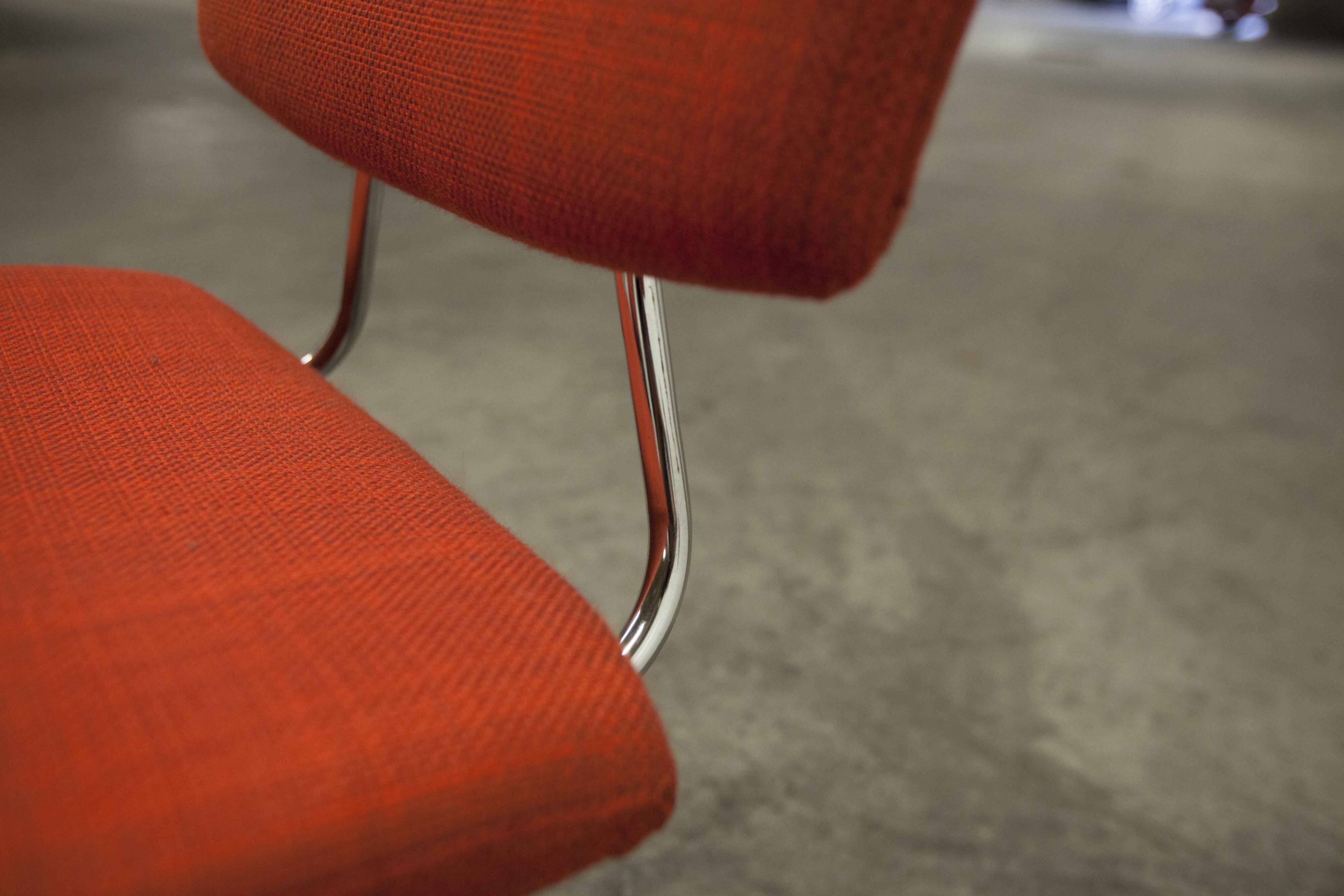 Pair of compass model chairs by Pierre Guariche for Les Huchers-Minvielle France 1955