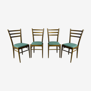 Set of 4 chairs dining tone 1960