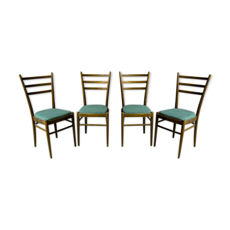 Set of 4 chairs dining tone 1960