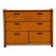Commode vintage en pin, années 80