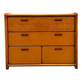 Commode vintage en pin, années 80