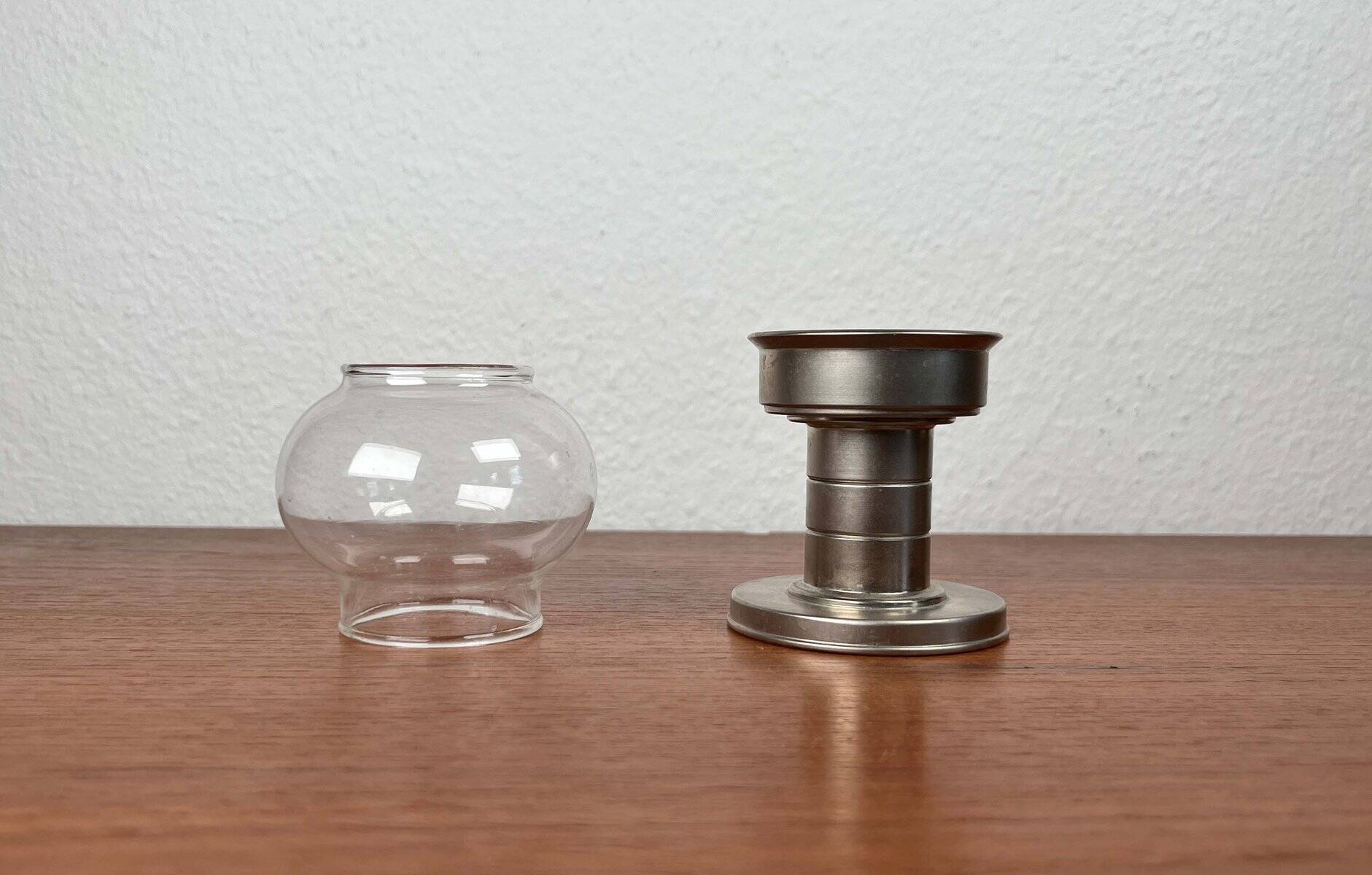 Vintage German lantern candle holder by Föhl
