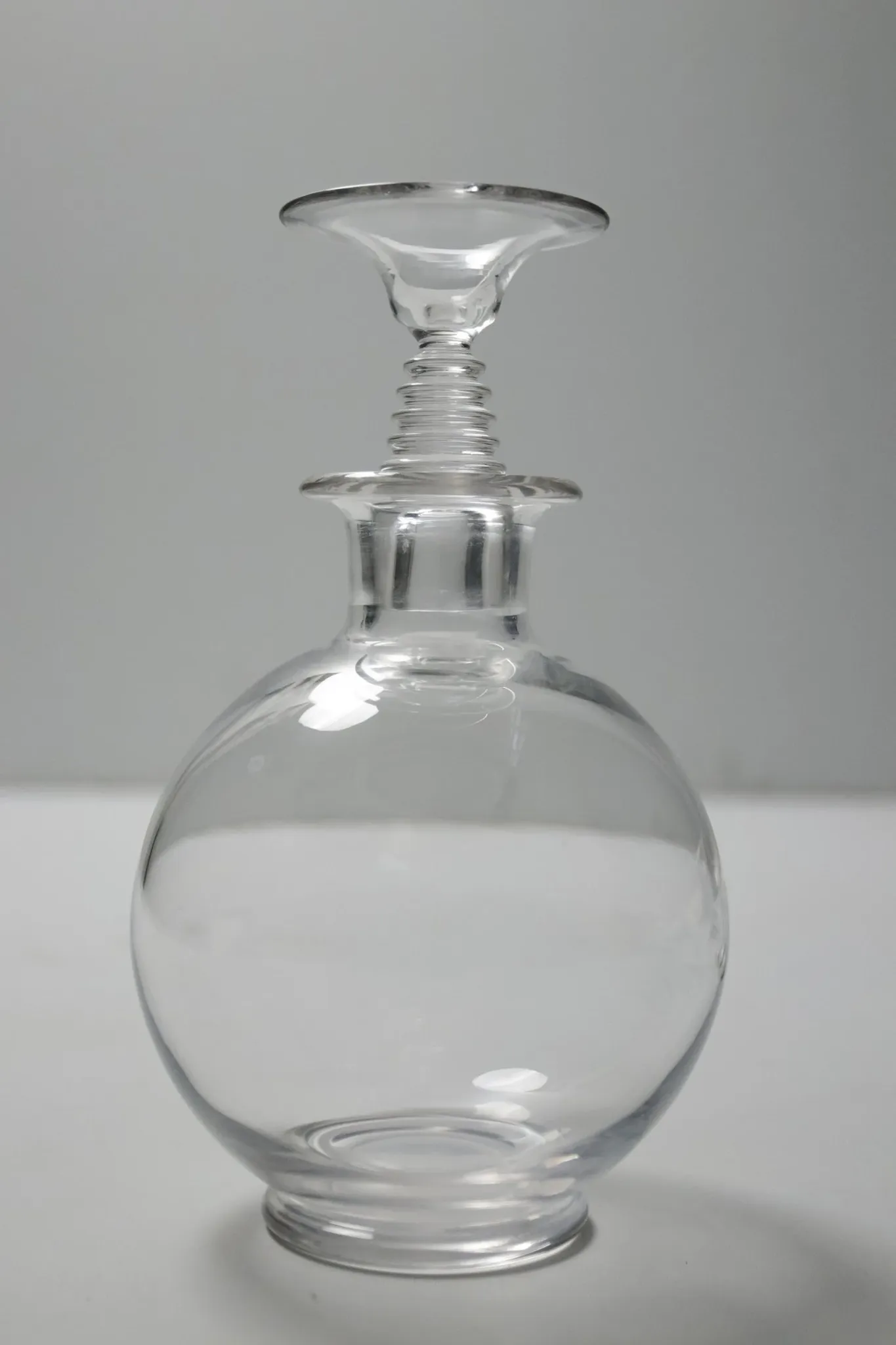 Set of 7 Art Deco Traditie W.J. Rozendaal 1932-33 decanter and 6 glasses