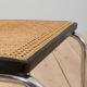 Early production black Cesca chair by Marcel Breuer, Italy 1960s