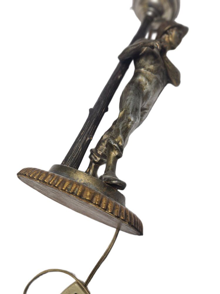 Art Deco bedside lamp, Poland, 1950s