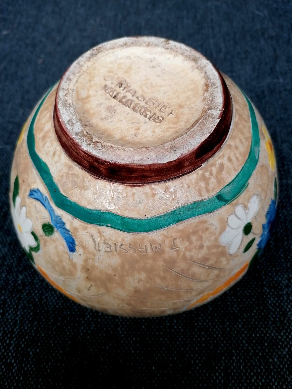 Vase Vallauris Jérôme Massier