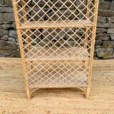 Wicker shelf