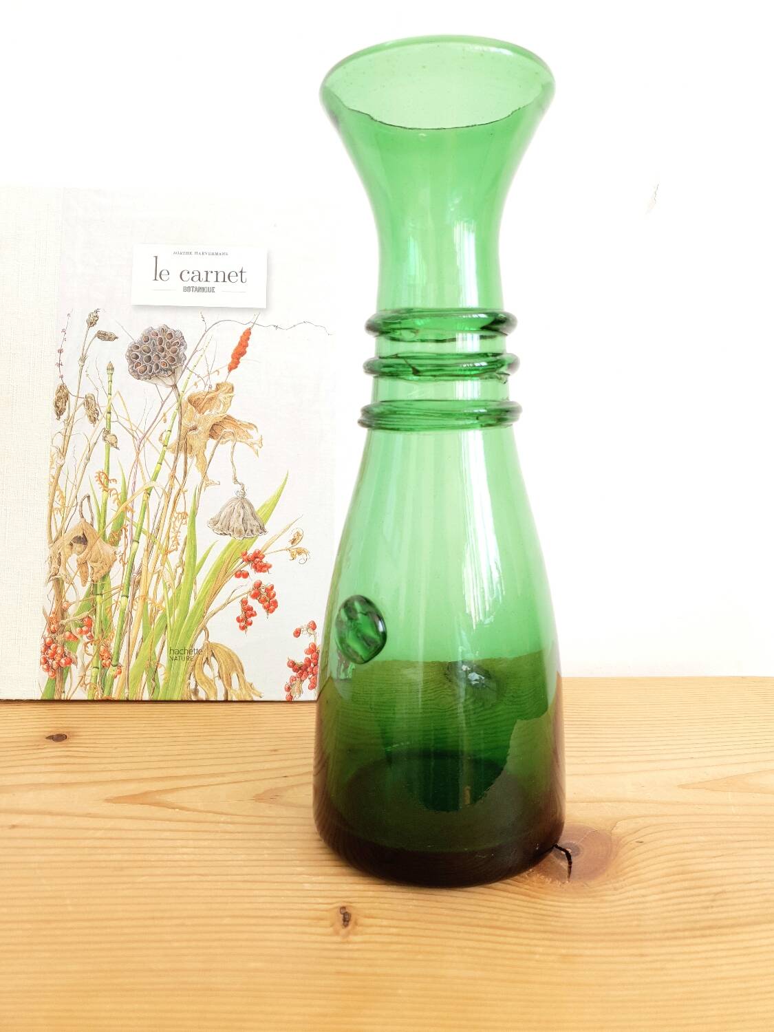 Vintage glass carafe