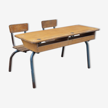 Double school desk