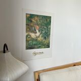 Museum poster reproduction of classical painting The House of Father Lacroix in Auvers by Cézanne