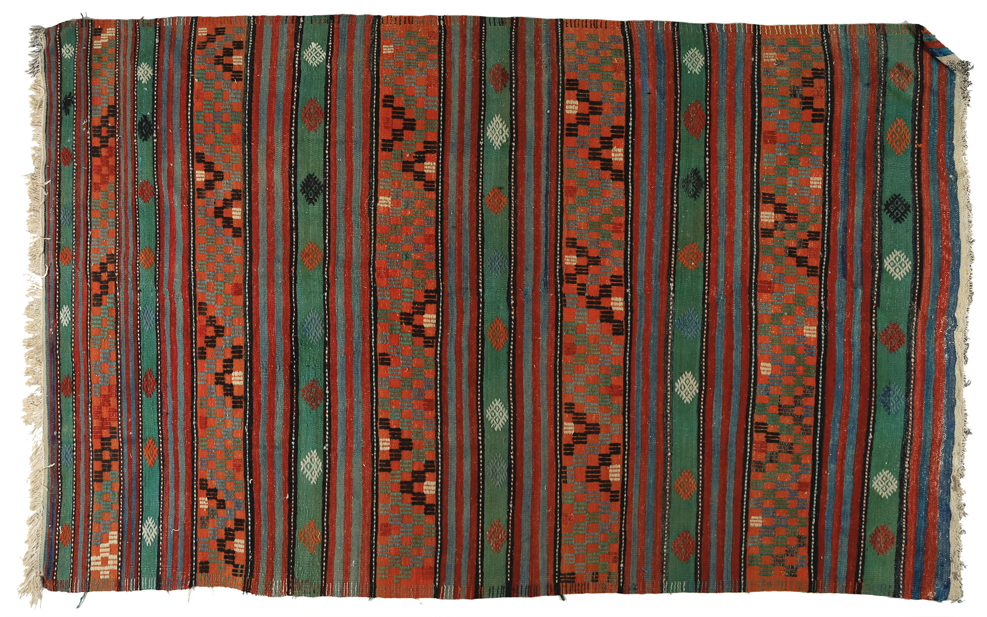 Anatolian handmade kilim rug 292 cm x 166 cm