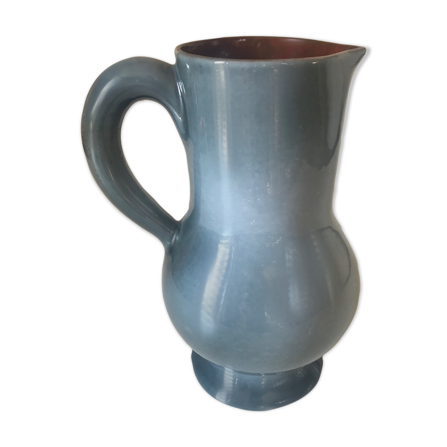 Ceramic Accolay vintage decanter from the 60's