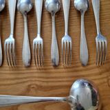 Apollo 12-piece silver-plated cutlery set
