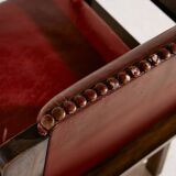 Art Deco desk and armchair, set of 2