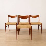 Danish dining chairs by Arne Wahl Iversen – Glyngøre