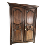Grande armoire en noyer foncé [18ᵉ -19ᵉ siècle]