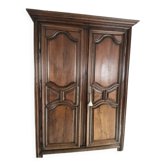 Grande armoire en noyer foncé [18ᵉ -19ᵉ siècle]