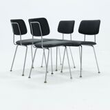 Set of 4 dining chairs Gispen 1263 by AR Cordemeijer 1960