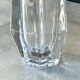 Hexagonal crystal vase by Daum France – 35 cm – Made in France