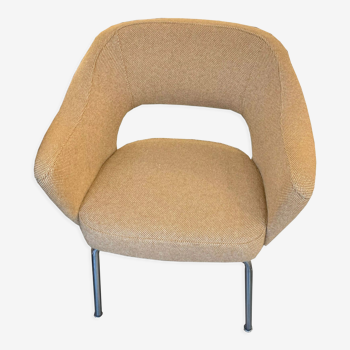 Mid-century armchair, 60s - beige