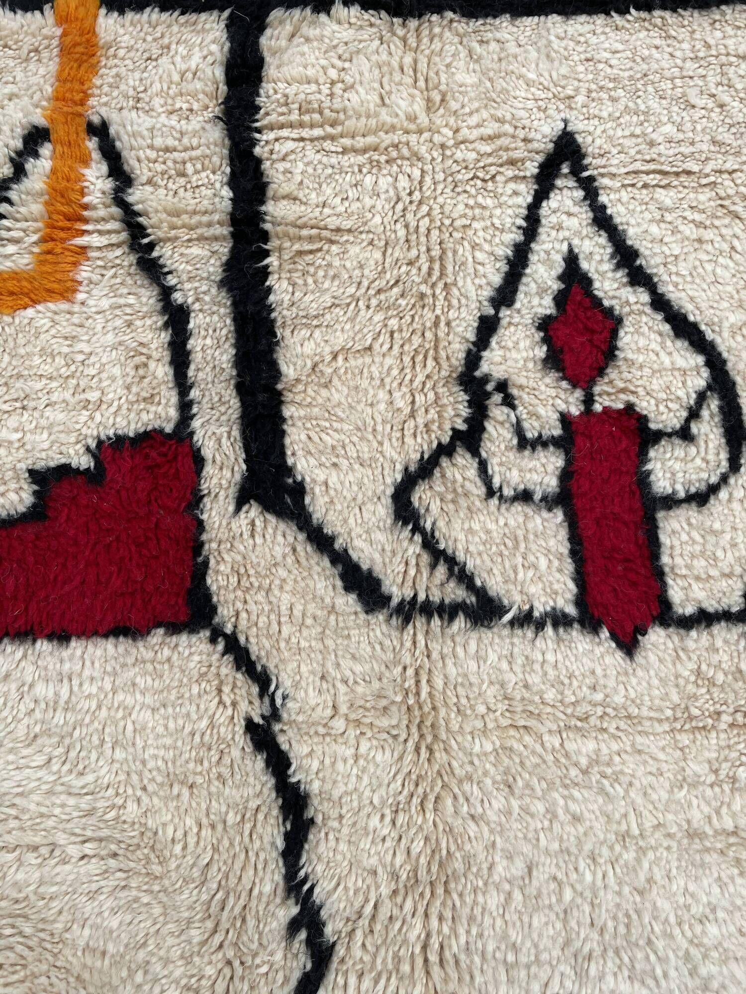 Berber beni ouarain carpet