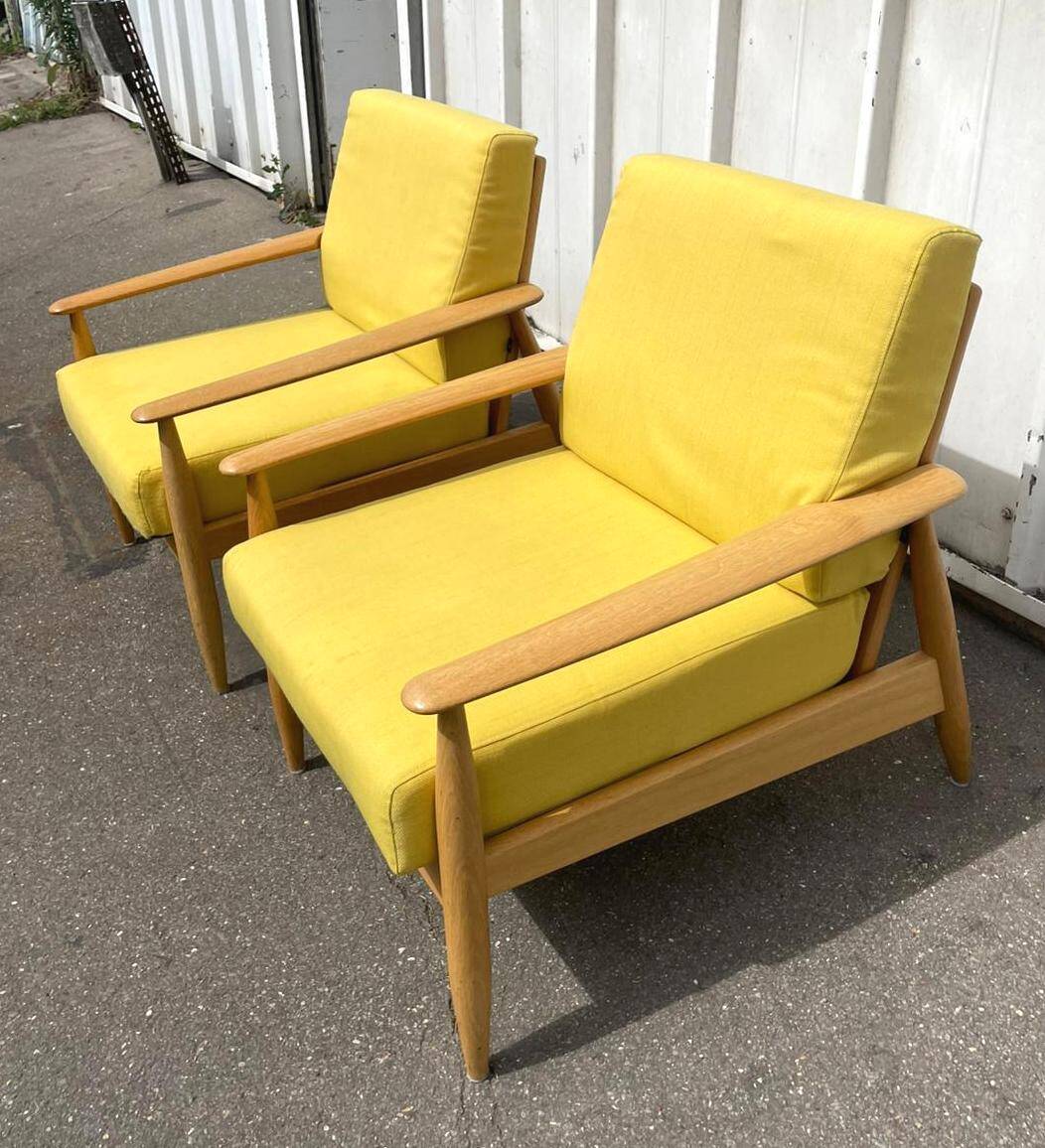 Paire de fauteuils scandinave Buzzy Space