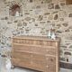Antique walnut chest of drawers