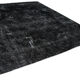 Tapis oriental surteint fait à la main 292 cm x 383 cm tapis en laine noire