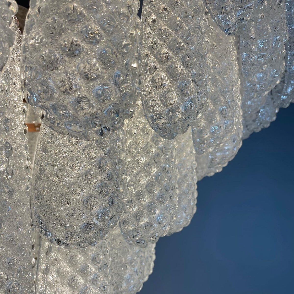 Venetian chandelier in Murano glass circa 1980