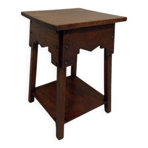 pied de stalle en chêne