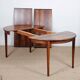 Round rosewood dining table by Johannes Andersen, 1960