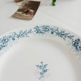 Round iron earth dish Longwy Cyrano