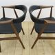Set of six chairs model 213 by Thomas Harlev for Farstrup, Denmark 1960.