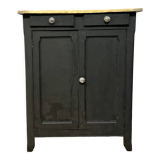 Black vintage Parisian sideboard