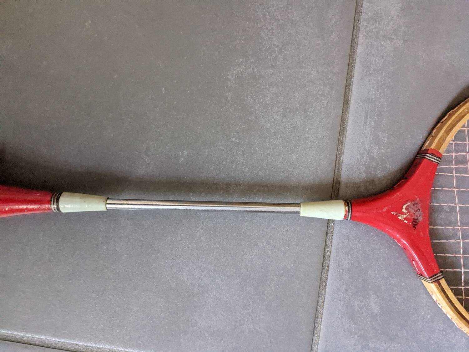 Vintage badminton rackets