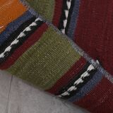 Vintage Turkish Oushak Rug Handwoven 67x592 cm