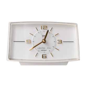 Horloge alarme électrique Metamec Angleterre années 70