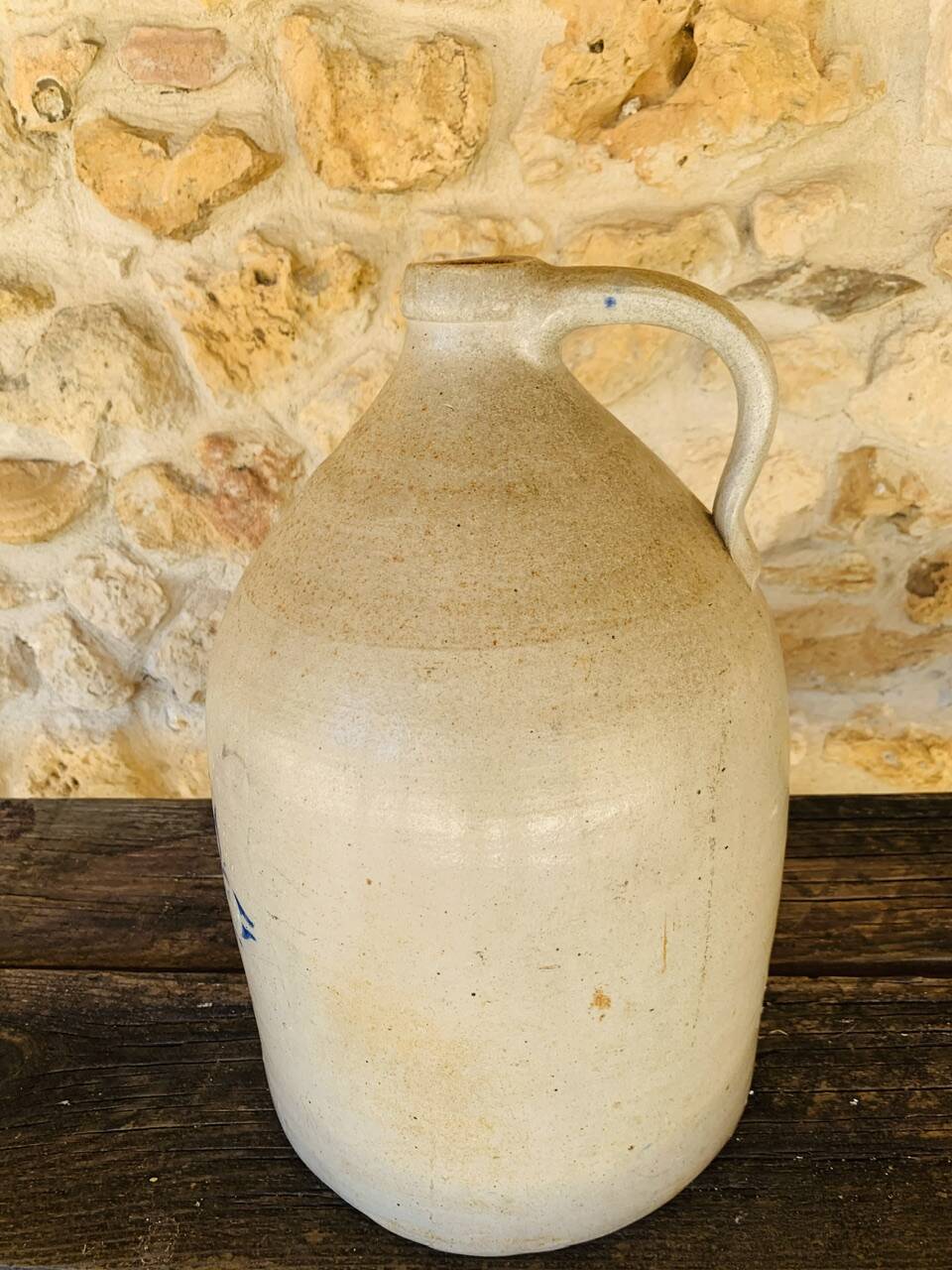 Large stoneware jar, 7 litres, by F.H. Cowden, circa 1880