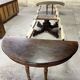 Immense Table A Allonges Style Renaissance En Noyer Massif ( 504 Cm )