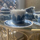 Villeroy & Boch "blue castle" breakfast service