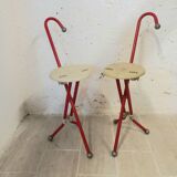 Pair of walking stools Ulisse