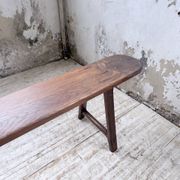 Banc de ferme chêne 1950