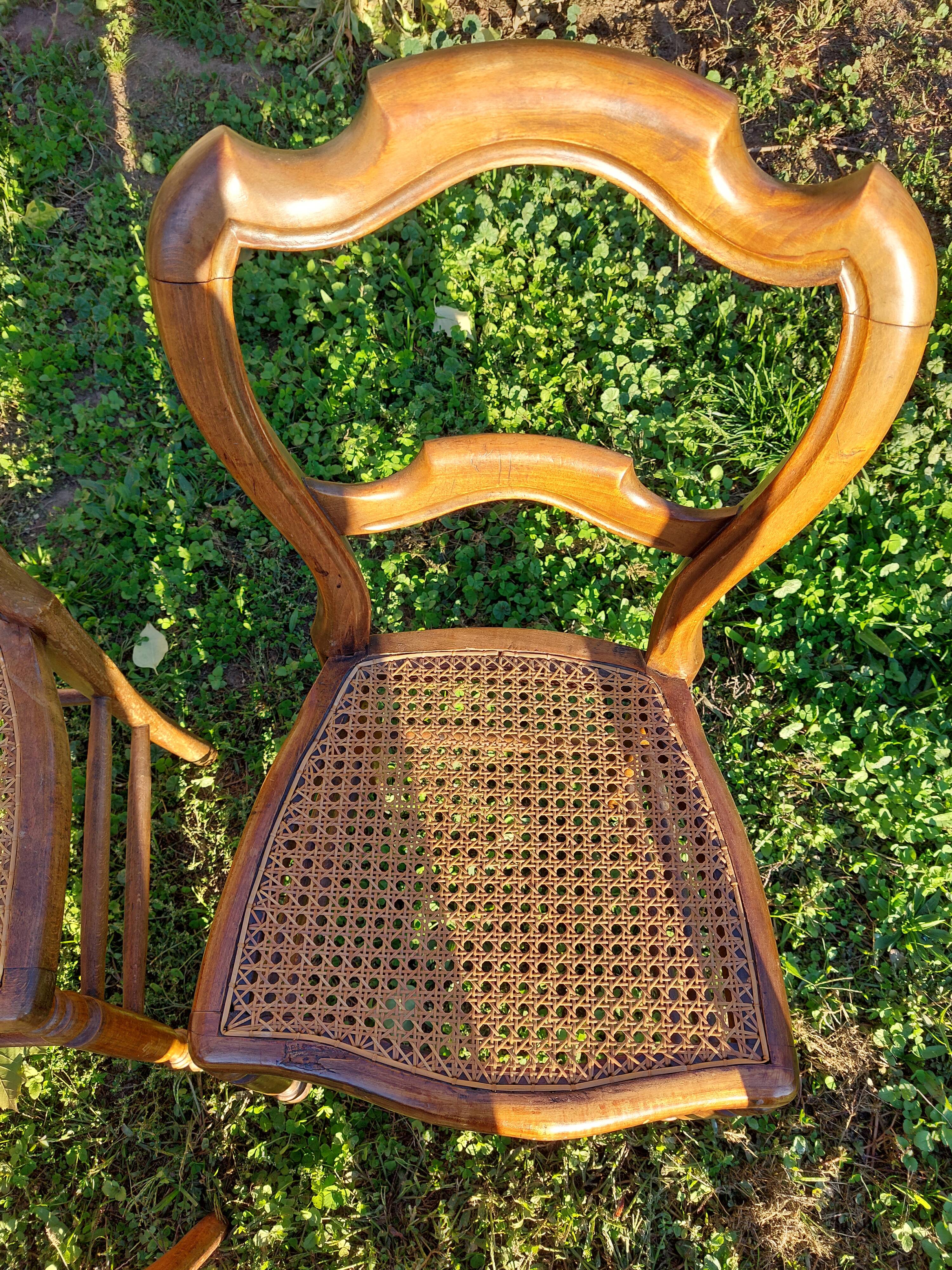 Lot of tanned chairs