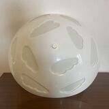 suspension lamp ceiling lamp ikea SKOJIG cloud white by Henrik Preutz for Ikea 1990